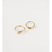 2pcs Non Piercing nipple rings made  of Silver, brass or gold plated over sterling silver
