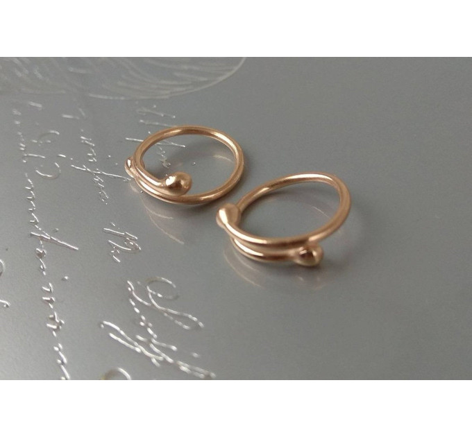 2pcs Non Piercing nipple rings made 
 of Silver, brass or gold plated over sterling silver