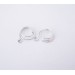 Silver Nipple Rings, Non Piercing adjustable Nipple Ring - Sterling silver jewelry