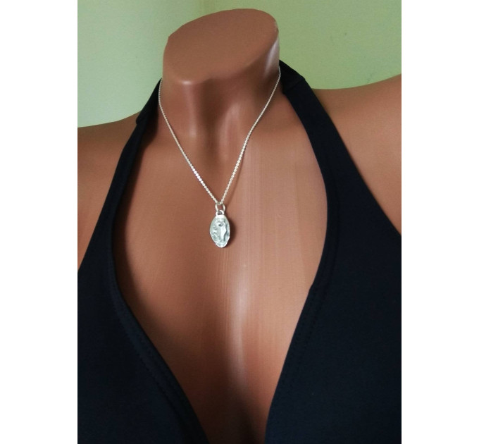 Silver yoni pendant - Handmade out of Fine Silver Vagina Necklace