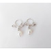 Nipple Rings with White sea pearls  Non Piercing  erotic jewelry