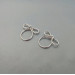 Nipple noose Non Pierrcing Silver Nipple Rings Sterling silver jewelry Solid SilverFake Piercing bdsm jewelry intimate accrssories