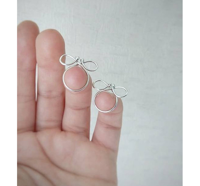 Nipple noose Non Pierrcing Silver Nipple Rings Sterling silver jewelry Solid SilverFake Piercing bdsm jewelry intimate accrssories