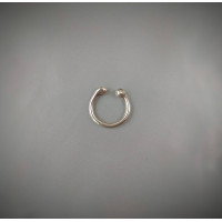 Septum ring -  Sterling Silver septum -  Fake Septum ring - Fake piercing