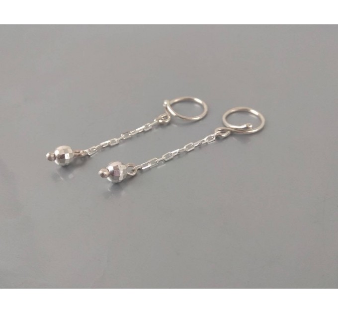 Nipple Rings Solid Silver Body Jewelry Nipple Dangles