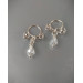 Sterling silver Nipple rings with crystal - Fake nipple piercing