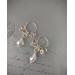 Sterling silver Nipple rings with crystal - Fake nipple piercing