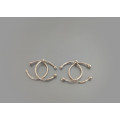 Handmade Silver Nipple Rings Non Piercing adjustable Nipple Rings