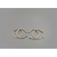 Handmade Silver Nipple Rings Non Piercing adjustable Nipple Rings