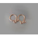 Fake Piercing 14 Karat  gold plated over 925 Solid Sterling Silver fake nipple clamps erotic sexy adult intimate accessories