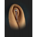 Non piercing Vagina Jewelry  Serling silver wire with real pearl