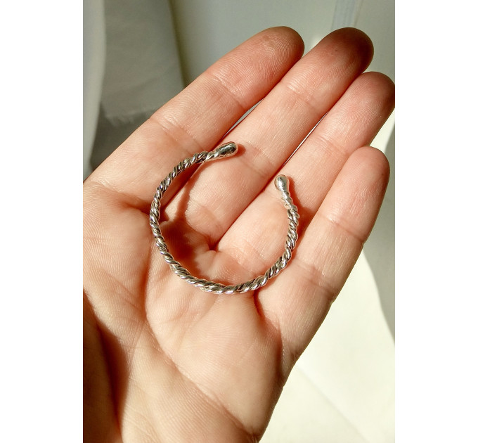 Twisted Sterling Silver Penis Ring – Adjustable Handmade Men’s Intimate Jewelry