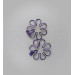 Purple Nipple Rings handmade  Flower Nipple Rings, non Piercing Nipple shield, Sexy Nipple Clamps, intimate Jewelry adult bdsm sex toys