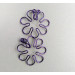 Purple Nipple Rings handmade  Flower Nipple Rings, non Piercing Nipple shield, Sexy Nipple Clamps, intimate Jewelry adult bdsm sex toys