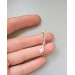Non Piercing Clit Clip with  crystal Sterling silver Faux piercing 