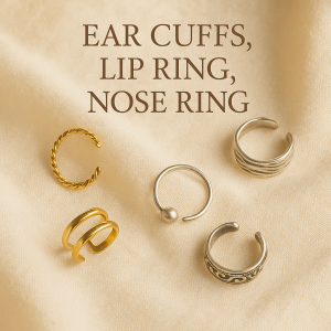 EarCuffs, lips & nose rings EarCuffs, lips & nose rings
