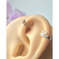 Crown Ear Cuff – No-Piercing Gold Crown Earring 