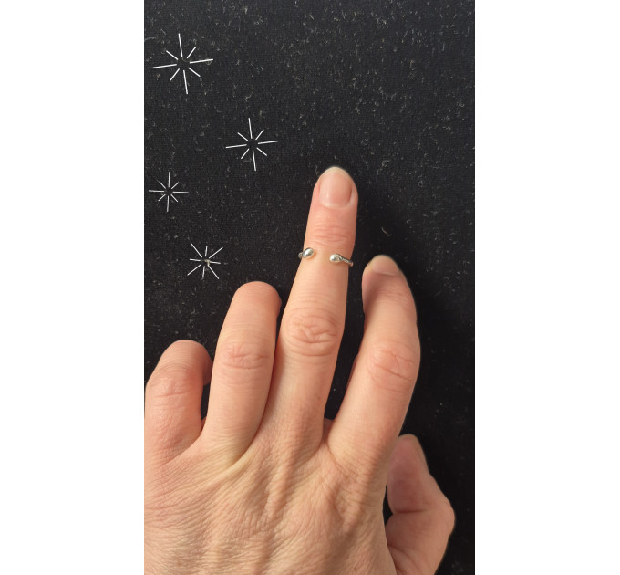 Handmade Minimalist Silver Midi Rings for Every Finger