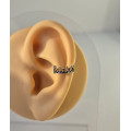 Handmade Crown Ear Cuff "Queen" – No Piercing Needed