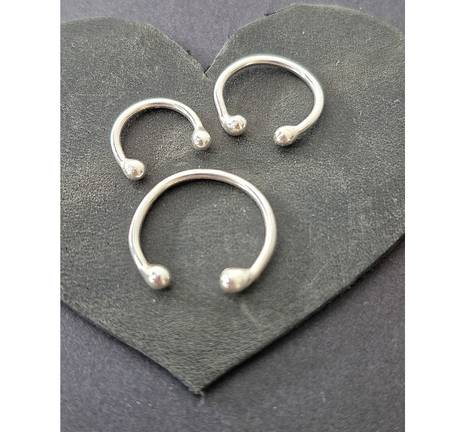 Handmade Minimalist Silver Midi Rings for Every Finger