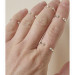 Handmade Minimalist Silver Midi Rings for Every Finger