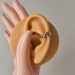 Handmade Silver Bubble Ear Cuff – No Piercing Required
