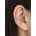 Handmade Sterling Silver Ear Cuff – No Piercing Conch Ring