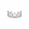 Handmade Crown Ear Cuff "Queen" – No Piercing Needed
