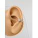 Silver Flower Ear Cuff – Handmade No-Piercing Jewelry