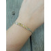 Ember Cuff – Genuine Opal Bracelet, Hammered Sterling Silver Open Cuff