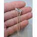 Sterling Silver Rainbow Crystal Fake Christina Piercing – Non-Piercing Intimate Jewelry | SilverBuds