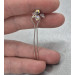 Sterling Silver Rainbow Crystal Fake Christina Piercing – Non-Piercing Intimate Jewelry | SilverBuds