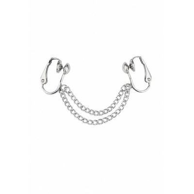Stainless Steel Clitoral Jewelry with Chains – Non-Piercing Intimate Accessory