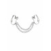 Stainless Steel Clitoral Jewelry with Chains