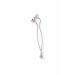 Fake Christina Piercing Handmade Sterling Silver with 5mm Ball