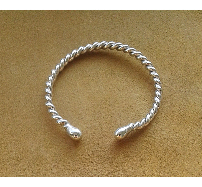 Twisted Rope Sterling Silver Penis Ring – Handmade Men's Body Jewelry