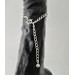 Silver Bead Penis Chain — Non-Piercing Sterling Silver Adjustable