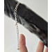 Silver Bead Penis Chain — Non-Piercing Sterling Silver Adjustable