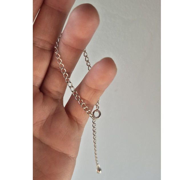 Silver Bead Penis Chain — Non-Piercing Sterling Silver Adjustable