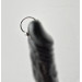 Fake Prince Albert Piercing – Sterling Silver Non-Piercing PA Ring for Men SilverBuds
