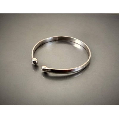 Handmade Sterling Silver Adjustable Penis Ring