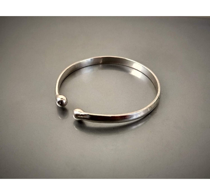 Handmade Sterling Silver Penis Ring – Adjustable 3 cm Non-Piercing Intimate Jewelry for Men