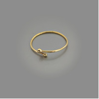 Adjustable Brass Penis Ring – Handmade Men's Body Jewelry