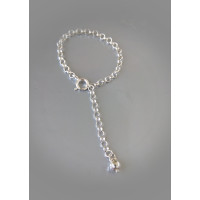 Silver Bead Penis Chain — Non-Piercing Sterling Silver Adjustable SilverBuds