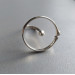 Faux Prince Albert Ring — Non-Piercing Sterling Silver Design