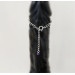 Amethyst Penis Chain — Non-Piercing Sterling Silver Adjustable SilverBuds