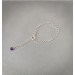Amethyst Penis Chain — Non-Piercing Sterling Silver Adjustable SilverBuds
