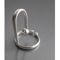 Faux Prince Albert Ring — Non-Piercing Sterling Silver Design