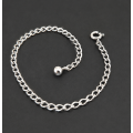 Silver Bead Penis Chain — Non-Piercing Sterling Silver Adjustable