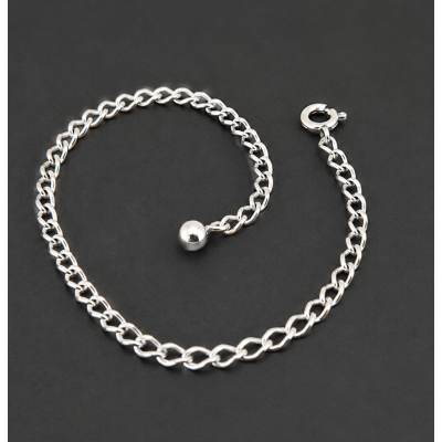 Silver Bead Penis Chain — Non-Piercing Sterling Silver Adjustable SilverBuds Silver Bead Penis Chain — Non-Piercing Sterling Silver Adjustable SilverBuds